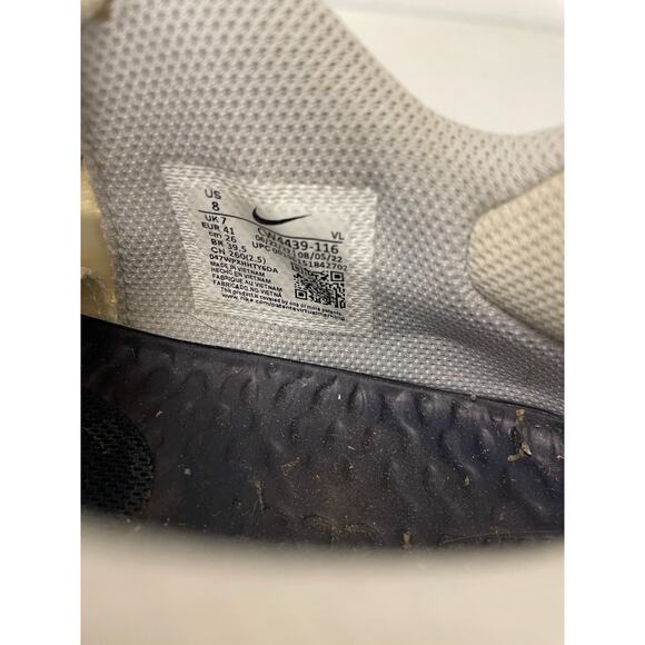 Nike Alpha Huarache 8 Pro Lacrosse Cleats Sail Hyper Pink Sz US 8 CW4439-116 - Picture 7 of 7